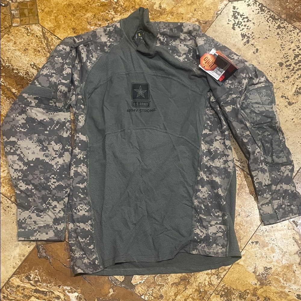Army Strong Camouflage combat compression shirt